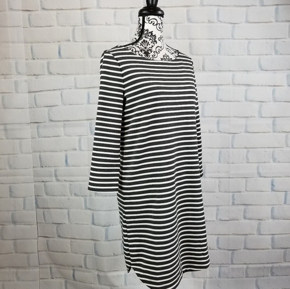 Gap women's size small zip back dress 3/4 sleeves - Picture 4 of 8